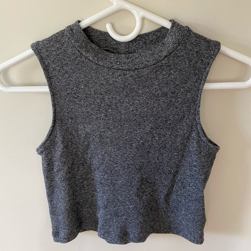 Grey H&M Cropped Tank